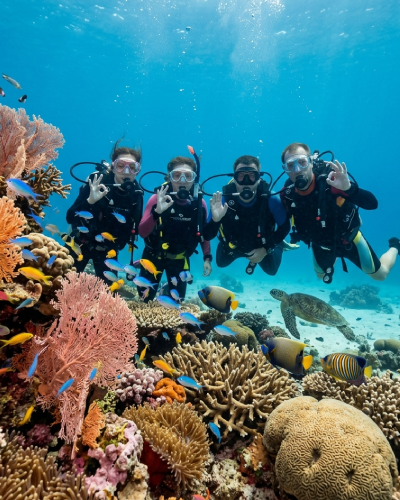 PADI diving courses in Seychelles